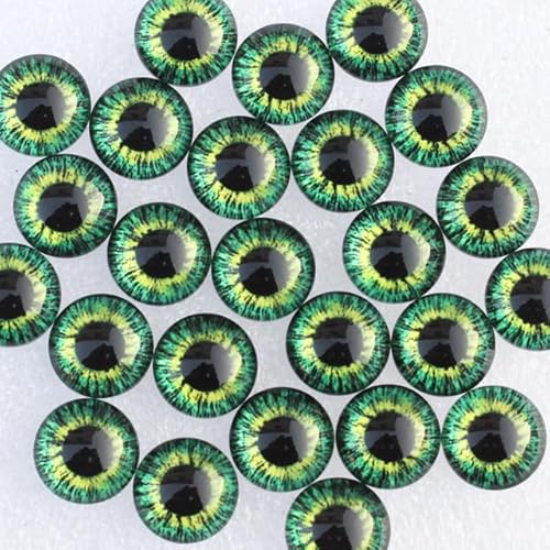 HOCEDO 20–100 Stück 8/10/12/14/16/18/20/25 mm gemischt mit Drachenaugen-Paarmuster, Glas-Cabochon, Flache Rückseite, Foto-DIY-Herstellungszubehör HOCEDO 20–100 Stück 8/10/12/14/16/18/20/25 mm gemischt mit Drachenaugen-Paarmuster, Glas-Cabochon, Flache Rückseite, Foto-DIY-Herstellungszubehör von HOCEDO