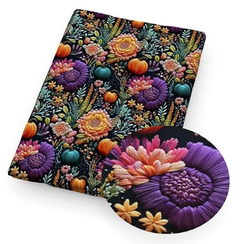 HOCEDO 50 * 145cm Stickerei 3D Stil Druck Blume Polyester Baumwolle Stoff Tissue Nähen Quilten Stoffe Hand DIY Handmade HOCEDO 50 * 145cm Stickerei 3D Stil Druck Blume Polyester Baumwolle Stoff Tissue Nähen Quilten Stoffe Hand DIY Handmade von HOCEDO