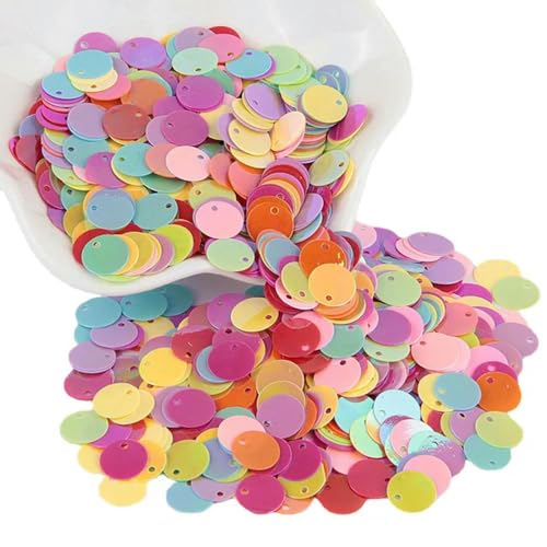 HOCEDO 500 g Pailletten, 10 mm, 15 mm, 20 mm, 25 mm, runde Pailletten, Löcher, Konfetti, Hochzeitsdekoration, DIY, Schmuck, Kleidung, Tasche, Zubehör HOCEDO 500 g Pailletten, 10 mm, 15 mm, 20 mm, 25 mm, runde Pailletten, Löcher, Konfetti, Hochzeitsdekoration, DIY, Schmuck, Kleidung, Tasche, Zubehör von HOCEDO