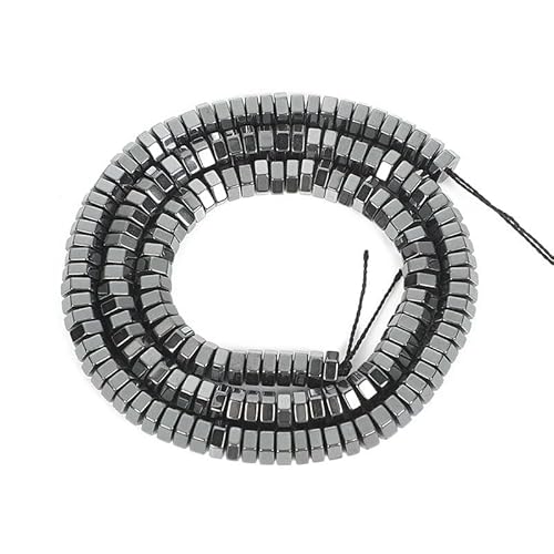 HOCEDO 86-371 stücke Natürliche Stein Perlen Sechseck Stück Schwarz Hämatit Perlen Runde Lose Für Schmuck Machen DIY Armband Zubehör von HOCEDO
