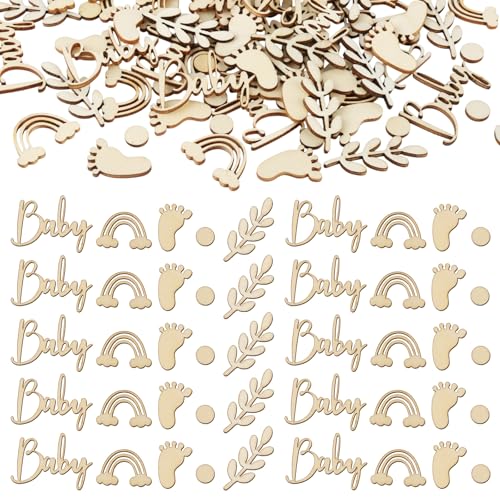 100 Stück Holz Baby Shower Konfetti Neutral Baby Shower Tischdekorationen Baby Shower Tischkonfetti Babyparty Dekor Baby Shower Konfetti für Babyparty Geburtstag Party Dekoration 100 Stück Holz Baby Shower Konfetti Neutral Baby Shower Tischdekorationen Baby Shower Tischkonfetti Babyparty Dekor Baby Shower Konfetti für Babyparty Geburtstag Party Dekoration von HOCUCHELAND