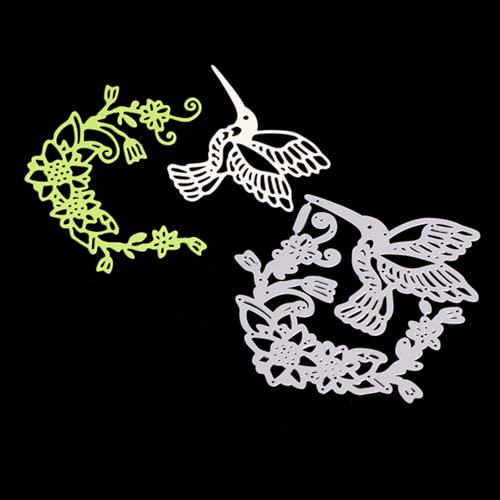 10,3 x 10,6 cm, Vogel-Metall-Stanzformen für Scrapbooking, Basteln, Kartenherstellung, Papieralbum-Dekoration 10,3 x 10,6 cm, Vogel-Metall-Stanzformen für Scrapbooking, Basteln, Kartenherstellung, Papieralbum-Dekoration von HOFALUYUSUN