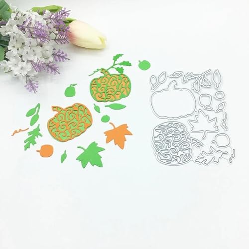 11,2 x 7,8 cm Kürbis-Metall-Stanzformen für Scrapbooking, Alben, Papierkarten, dekoratives Handwerk, Basteldekoration 11,2 x 7,8 cm Kürbis-Metall-Stanzformen für Scrapbooking, Alben, Papierkarten, dekoratives Handwerk, Basteldekoration von HOFALUYUSUN