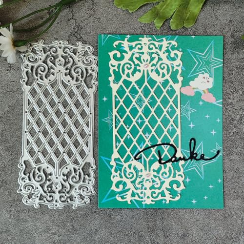 11,3 x 5,2 cm gemusterte Metall-Stanzformen für Scrapbooking, Basteln, Kartenherstellung, Papieralbum-Dekoration 11,3 x 5,2 cm gemusterte Metall-Stanzformen für Scrapbooking, Basteln, Kartenherstellung, Papieralbum-Dekoration von HOFALUYUSUN