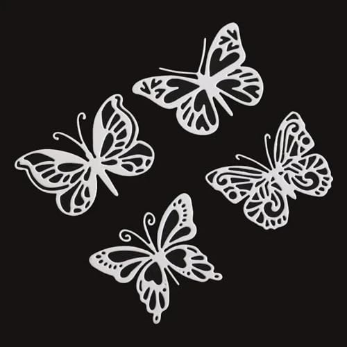 11,6 x 10,2 cm Schmetterlings-Metall-Stanzformen für Scrapbooking, Prägung, Papierkarten, Dekoration, Handwerk, Heimdekoration 11,6 x 10,2 cm Schmetterlings-Metall-Stanzformen für Scrapbooking, Prägung, Papierkarten, Dekoration, Handwerk, Heimdekoration von HOFALUYUSUN