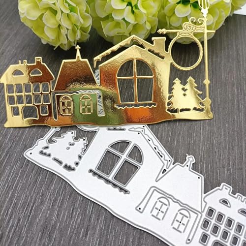 12,7 x 5 cm Herz-Spitzenrahmen, Metall-Stanzformen für Scrapbooking, Alben, Papierkarten, Prägung, Papierbastelwerkzeuge von HOFALUYUSUN
