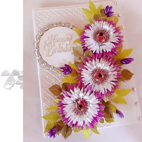 13,3 x 10,6 cm große Metall-Stanzformen für Scrapbooking, Alben, Papierkarten, dekoratives Handwerk, Heimdekoration 13,3 x 10,6 cm große Metall-Stanzformen für Scrapbooking, Alben, Papierkarten, dekoratives Handwerk, Heimdekoration von HOFALUYUSUN