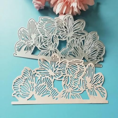 15,4 x 6,2 cm Baumblätter, Metall-Stanzformen für Scrapbooking, Alben, Papierkarten, dekoratives Handwerk, Heimdekoration 15,4 x 6,2 cm Baumblätter, Metall-Stanzformen für Scrapbooking, Alben, Papierkarten, dekoratives Handwerk, Heimdekoration von HOFALUYUSUN