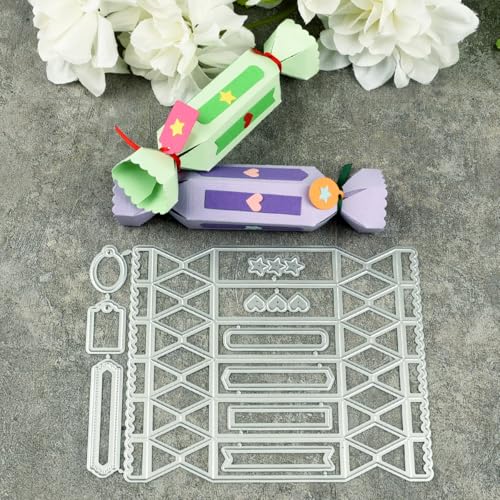 16,8 x 12,3 cm Spitzen-Werkzeug, Süßigkeiten-Box, Metall-Stanzformen für Scrapbooking, Basteln, Kartenherstellung, Papieralbum-Dekoration 16,8 x 12,3 cm Spitzen-Werkzeug, Süßigkeiten-Box, Metall-Stanzformen für Scrapbooking, Basteln, Kartenherstellung, Papieralbum-Dekoration von HOFALUYUSUN