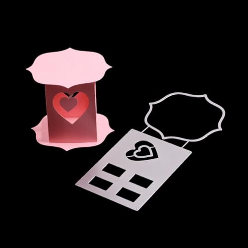 19,1 x 8,9 cm große Metall-Stanzformen für Scrapbooking, Bastelarbeiten, Kartenherstellung, Papieralbum-Dekoration von HOFALUYUSUN