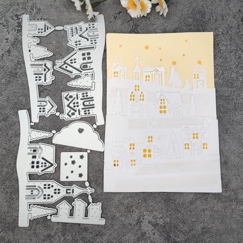 19,9 x 8,2 cm Metall-Stanzformen für Scrapbooking, Basteln, Kartenherstellung, Papieralbum-Dekor 19,9 x 8,2 cm Metall-Stanzformen für Scrapbooking, Basteln, Kartenherstellung, Papieralbum-Dekor von HOFALUYUSUN