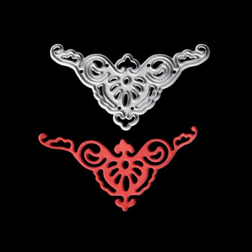 5,3 x 2,9 cm, dreieckige Spitze, Metall-Stanzformen für Kartenherstellung, Stanzschablonen für Scrapbooking, Fotoalbum, dekorative Prägeschablone von HOFALUYUSUN