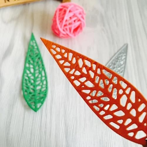 7,9 x 2,3 cm Baumblatt-Metall-Stanzformen für Scrapbooking, Alben, Papierkarten, Prägewerkzeuge, Heimdekoration 7,9 x 2,3 cm Baumblatt-Metall-Stanzformen für Scrapbooking, Alben, Papierkarten, Prägewerkzeuge, Heimdekoration von HOFALUYUSUN
