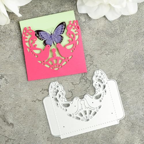 8,2 x 6,2 cm, 3D-Hohl-Schmetterling, Grußkarten, Metall-Stanzformen für Scrapbooking, Basteln, Kartenherstellung, Papieralbum-Dekoration 8,2 x 6,2 cm, 3D-Hohl-Schmetterling, Grußkarten, Metall-Stanzformen für Scrapbooking, Basteln, Kartenherstellung, Papieralbum-Dekoration von HOFALUYUSUN