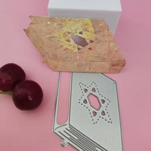 8,4 x 4,9 cm Buch-Metall-Stanzformen für Kartenherstellung, Stanzschablonen für Scrapbooking, Fotoalbum, dekorative Prägeschablone 8,4 x 4,9 cm Buch-Metall-Stanzformen für Kartenherstellung, Stanzschablonen für Scrapbooking, Fotoalbum, dekorative Prägeschablone von HOFALUYUSUN