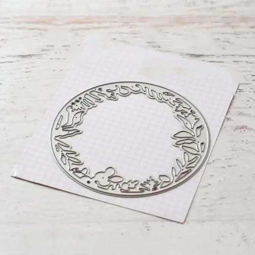 8,6 x 8,6 cm, Metall-Stanzformen für Scrapbooking, Alben, Papierkarten, dekoratives Handwerk, Basteldekoration 8,6 x 8,6 cm, Metall-Stanzformen für Scrapbooking, Alben, Papierkarten, dekoratives Handwerk, Basteldekoration von HOFALUYUSUN