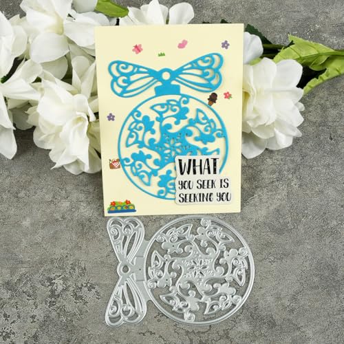 9,4 x 7,2 cm Ostereier-Schleife, Grußkarte, Metall-Stanzformen für Scrapbooking, Basteln, Kartenherstellung, Papieralbum-Dekoration 9,4 x 7,2 cm Ostereier-Schleife, Grußkarte, Metall-Stanzformen für Scrapbooking, Basteln, Kartenherstellung, Papieralbum-Dekoration von HOFALUYUSUN
