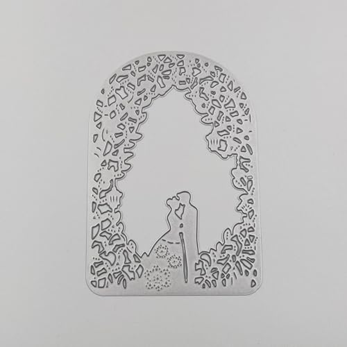 9,5 x 13,9 cm, Metall-Stanzformen für Hochzeitskarten, Scrapbooking, Alben, Papierkarten, dekoratives Handwerk, Bastelbedarf 9,5 x 13,9 cm, Metall-Stanzformen für Hochzeitskarten, Scrapbooking, Alben, Papierkarten, dekoratives Handwerk, Bastelbedarf von HOFALUYUSUN