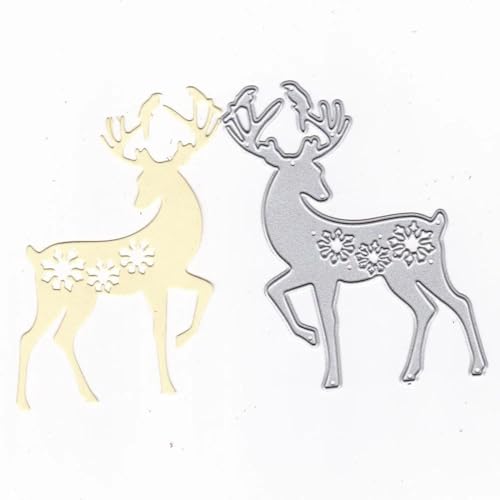 9,5 x 5,3 cm Scrapbook Weihnachten Hirsch Metall Stanzformen Prägeschablonen Bastelbedarf 9,5 x 5,3 cm Scrapbook Weihnachten Hirsch Metall Stanzformen Prägeschablonen Bastelbedarf von HOFALUYUSUN