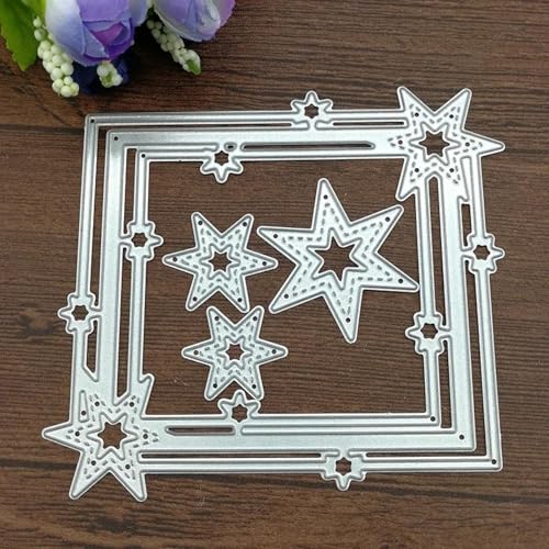 9,8 x 8,6 cm, Herz-Rose, Metall-Stanzformen für Scrapbooking, Alben, Papierkarten, dekorative Bastelarbeiten, Papierbastelwerkzeuge von HOFALUYUSUN