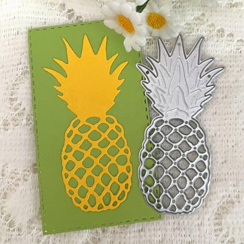 Ananas-Metall-Stanzformen für Kartenherstellung, Stanzschablonen für Scrapbooking, Fotoalbum, dekorative Prägeschablone, 4,9 x 4 cm Ananas-Metall-Stanzformen für Kartenherstellung, Stanzschablonen für Scrapbooking, Fotoalbum, dekorative Prägeschablone, 4,9 x 4 cm von HOFALUYUSUN