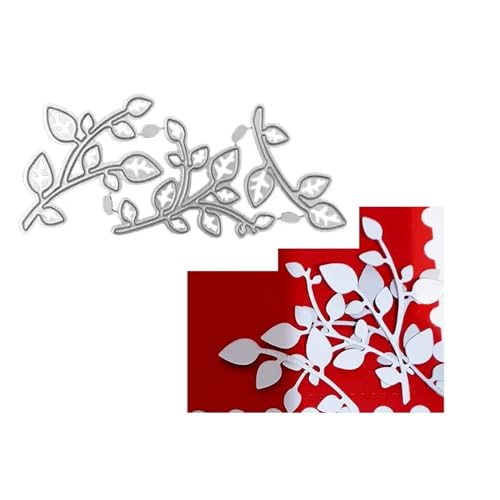 Blatt-Stanzformen, Prägeform, Blumen und Gras, Fotoalbum, Heimdekoration, 10 x 4,8 cm Blatt-Stanzformen, Prägeform, Blumen und Gras, Fotoalbum, Heimdekoration, 10 x 4,8 cm von HOFALUYUSUN