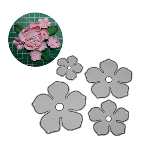 Metall-Stanzformen, 6 x 6 cm, Motiv: Blumen, handgefertigte Stempel, Basteln, Scrapbooking, Schablone, Prägeschablonen, Heimdekoration Metall-Stanzformen, 6 x 6 cm, Motiv: Blumen, handgefertigte Stempel, Basteln, Scrapbooking, Schablone, Prägeschablonen, Heimdekoration von HOFALUYUSUN