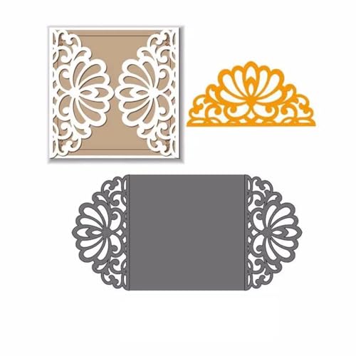 Metall-Stanzformen für Grußkarten, Schablonen für Scrapbooking, Album, Papierkarten, Prägung, Handwerk, Bastelbedarf, 10 x 5 cm Metall-Stanzformen für Grußkarten, Schablonen für Scrapbooking, Album, Papierkarten, Prägung, Handwerk, Bastelbedarf, 10 x 5 cm von HOFALUYUSUN