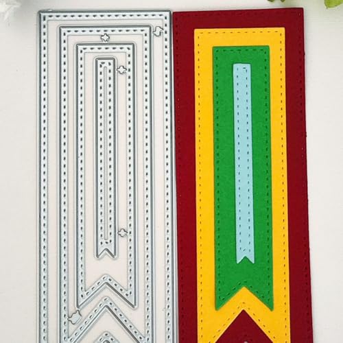 Metall-Stanzformen für Kartenherstellung, Stanzschablonen für Scrapbooking, Fotoalbum, dekorative Prägeschablone, 13,4 x 4,6 cm Metall-Stanzformen für Kartenherstellung, Stanzschablonen für Scrapbooking, Fotoalbum, dekorative Prägeschablone, 13,4 x 4,6 cm von HOFALUYUSUN
