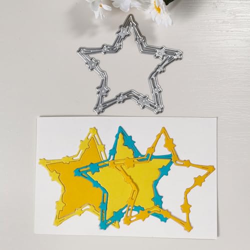 Metall-Stanzformen für Kartenherstellung, Stanzschablonen für Scrapbooking, Fotoalbum, dekorative Prägeschablone, 6 x 5,7 cm Metall-Stanzformen für Kartenherstellung, Stanzschablonen für Scrapbooking, Fotoalbum, dekorative Prägeschablone, 6 x 5,7 cm von HOFALUYUSUN