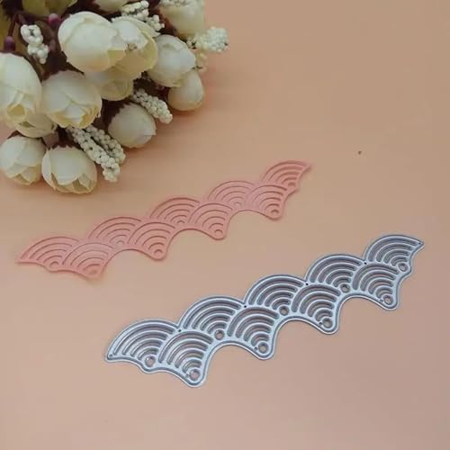 Metall-Stanzformen für Scrapbooking, Alben, Papierkarten, dekoratives Handwerk, Papierbastelwerkzeuge, 9 x 3,3 cm Metall-Stanzformen für Scrapbooking, Alben, Papierkarten, dekoratives Handwerk, Papierbastelwerkzeuge, 9 x 3,3 cm von HOFALUYUSUN