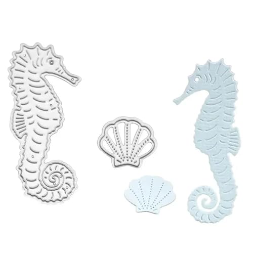 Metall-Stanzformen für Scrapbooking, Alben, Prägeschablonen, Papierkarten, Basteldekoration, 6,5 x 5 cm von HOFALUYUSUN