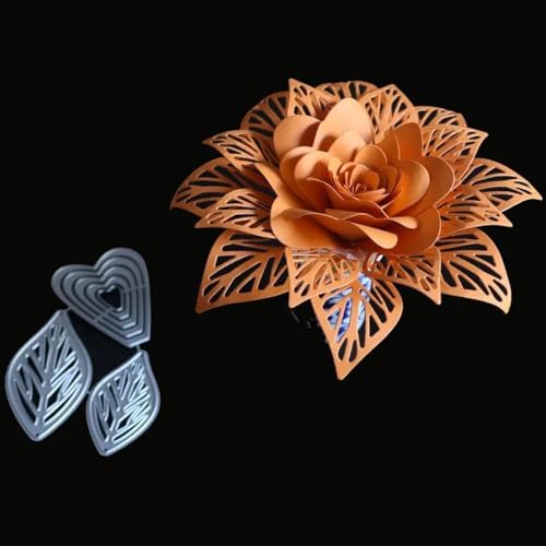 Metall-Stanzformen für Scrapbooking, Basteln, Stempel und Prägung, Heimdekoration, 10 x 6,4 cm Metall-Stanzformen für Scrapbooking, Basteln, Stempel und Prägung, Heimdekoration, 10 x 6,4 cm von HOFALUYUSUN