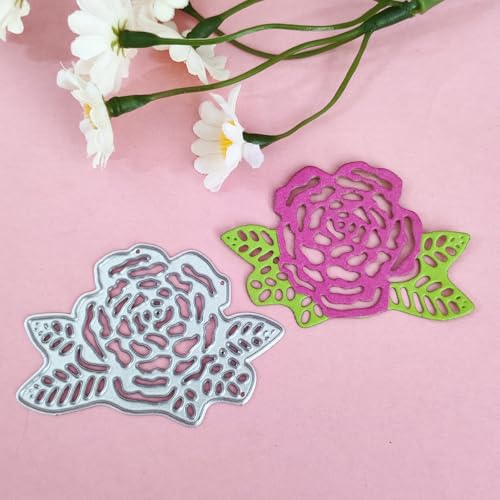 Metall-Stanzformen mit Rosenmuster, 5,7 x 4 cm, Schablonen für Scrapbooking, Basteln, Kartenherstellung, Papieralbum-Dekoration Metall-Stanzformen mit Rosenmuster, 5,7 x 4 cm, Schablonen für Scrapbooking, Basteln, Kartenherstellung, Papieralbum-Dekoration von HOFALUYUSUN