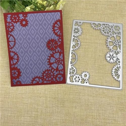 Metall-Stanzformen mit Wellenrand, Schablonen für Scrapbooking, Alben, Papierkarten, Prägung, Papierbastelwerkzeuge, 28 x 8 cm Metall-Stanzformen mit Wellenrand, Schablonen für Scrapbooking, Alben, Papierkarten, Prägung, Papierbastelwerkzeuge, 28 x 8 cm von HOFALUYUSUN