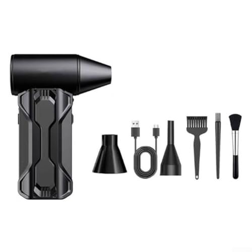 3-stufiger Turbo-Lüfter bei 160.000 U/min mit kompaktem Design und Staubwedel-Set für einfachen Transport und Verwendung 3-stufiger Turbo-Lüfter bei 160.000 U/min mit kompaktem Design und Staubwedel-Set für einfachen Transport und Verwendung von HOHOVYVY