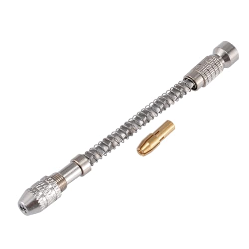 HOHXEN 0,2-2mm Mini-Handbohrer, halbautomatische Handbohrer mit 1 Bohrfutter, für Handwerksarbeiten Bohren von Löchern in Harz Epoxy Clay Holz, Schmuckherstellung, Modellbau, Schnitzen DIY HOHXEN 0,2-2mm Mini-Handbohrer, halbautomatische Handbohrer mit 1 Bohrfutter, für Handwerksarbeiten Bohren von Löchern in Harz Epoxy Clay Holz, Schmuckherstellung, Modellbau, Schnitzen DIY von HOHXEN