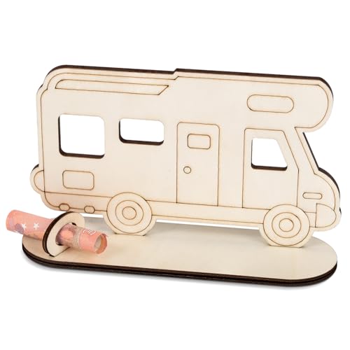 HOLDLEAF Wohnwagen Geldgeschenk Holz,Originelle Geburtstag Holz,Geldgeschenk Camper,Originelles Geldgeschenk für Geburtstag Familie Freund Kollege HOLDLEAF Wohnwagen Geldgeschenk Holz,Originelle Geburtstag Holz,Geldgeschenk Camper,Originelles Geldgeschenk für Geburtstag Familie Freund Kollege von HOLDLEAF