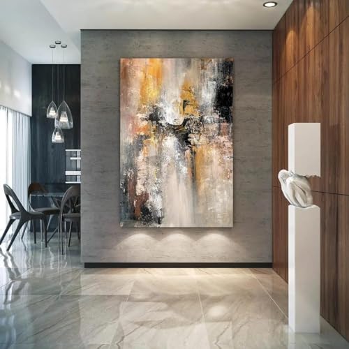HOLEILUCK Extragroßes abstraktes Kunstgemälde auf Leinwand, moderne Wandkunst, abstrakte Malerei, moderne Wanddekoration, extra große Wandkunst, 90 x 140 cm, ungerahmt HOLEILUCK Extragroßes abstraktes Kunstgemälde auf Leinwand, moderne Wandkunst, abstrakte Malerei, moderne Wanddekoration, extra große Wandkunst, 90 x 140 cm, ungerahmt von HOLEILUCK