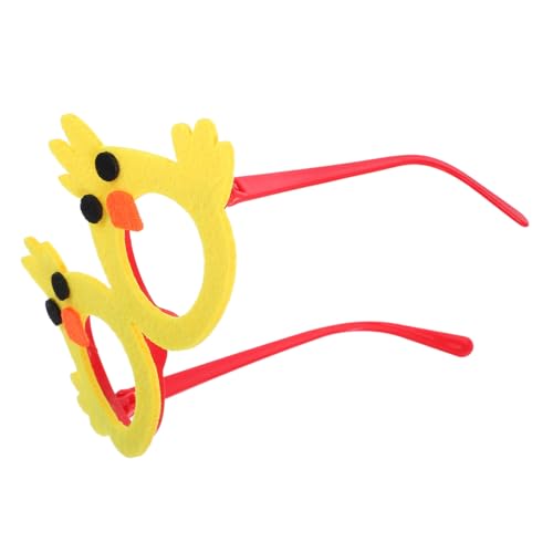 HOLIDYOYO 1 Paar Küken-Brille ostern dekoration party brille Osterbrille Party bevorzugt Brille Hähnchen-Partyartikel Freunde, die Gastgeschenke geben Tiere aus Glas Plastik Yellow HOLIDYOYO 1 Paar Küken-Brille ostern dekoration party brille Osterbrille Party bevorzugt Brille Hähnchen-Partyartikel Freunde, die Gastgeschenke geben Tiere aus Glas Plastik Yellow von HOLIDYOYO