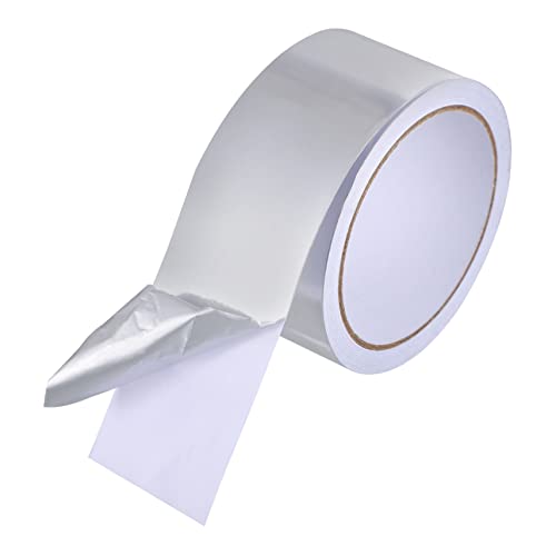 HOLIDYOYO 1 Rolle Aluminiumfolie Klebeband Hitzebeständiges Selbstklebendes Reparaturband für Isolierung Abdichtung und Schutz für Haushalt und von HOLIDYOYO
