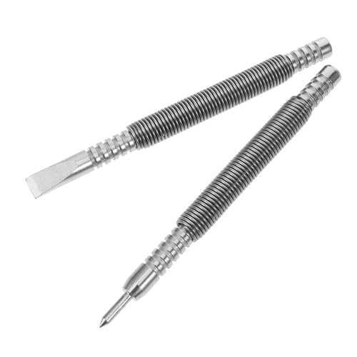 HOLIDYOYO 1 Satz Federbelastetes Nagelset Kohlenstoffstahl Präzises Werkzeug für Holz und Metallbearbeitung für Einfaches und Schnelles Lochstanzen von HOLIDYOYO