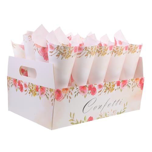 HOLIDYOYO 1 Satz Konfetti -Papierkegelschale Süßigkeiten Zapfen Party hochzeitsdekoration hochzeitsgeschenkverpackung Papierkegelhalter Konfettikegel aus Kraftpapier Konfetti-Halter HOLIDYOYO 1 Satz Konfetti -Papierkegelschale Süßigkeiten Zapfen Party hochzeitsdekoration hochzeitsgeschenkverpackung Papierkegelhalter Konfettikegel aus Kraftpapier Konfetti-Halter von HOLIDYOYO