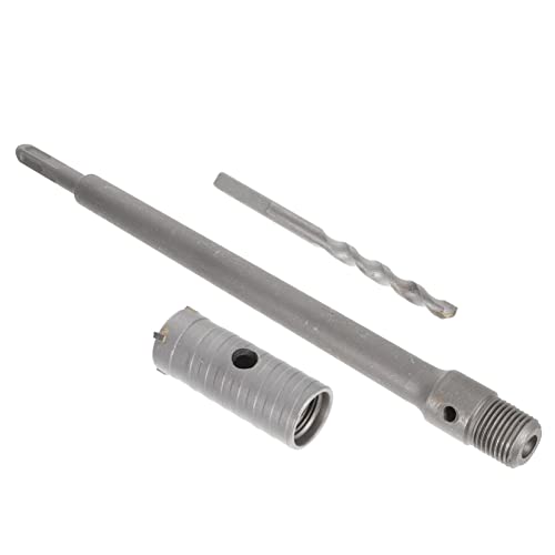HOLIDYOYO 1 Satz Lochsäge Set für Wände Bohrer für Stein Zement und für Klimaanlageninstallation und Rohrbohrungen Langlebig und Präzise von HOLIDYOYO