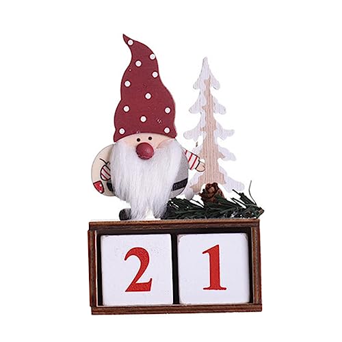 HOLIDYOYO 1 Set Weihnachtskalender Ornamente Countdown Tisch Weihnachtsbaum Weihnachts Adventskalender Desktop Kalender Weihnachtsdekorationen Szene Weihnachts Wand Rot Holz HOLIDYOYO 1 Set Weihnachtskalender Ornamente Countdown Tisch Weihnachtsbaum Weihnachts Adventskalender Desktop Kalender Weihnachtsdekorationen Szene Weihnachts Wand Rot Holz von HOLIDYOYO