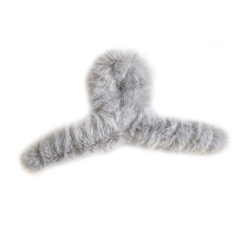 HOLIDYOYO 1 Stück Clip Greifen Haarklammern Frauen Mädchen Haarspangen Für Frauen Dünn Pferdeschwanz-clip Retro-haarklemme Retro-kopfschmuck Haarige Haarspange Stoff Grey HOLIDYOYO 1 Stück Clip Greifen Haarklammern Frauen Mädchen Haarspangen Für Frauen Dünn Pferdeschwanz-clip Retro-haarklemme Retro-kopfschmuck Haarige Haarspange Stoff Grey von HOLIDYOYO