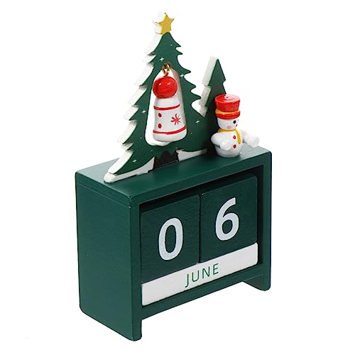 HOLIDYOYO 1 Stück Kalender aus Holz büro dekoration tischkalender weinachtsgeschenke weihnachtsmitbringsel Block Monat Datum Desktop-Weihnachtskalender Datumsanzeige aus Holz hölzern Green HOLIDYOYO 1 Stück Kalender aus Holz büro dekoration tischkalender weinachtsgeschenke weihnachtsmitbringsel Block Monat Datum Desktop-Weihnachtskalender Datumsanzeige aus Holz hölzern Green von HOLIDYOYO