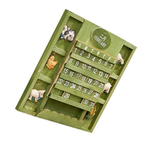 HOLIDYOYO 1 Stück Kalender aus Holz groß countdown zum weihnachtskalender Weihnachtswand weihnachtsdeko tier kalender weihnachtskalender zum aufhängen Weihnachtsschmuck hölzern Green HOLIDYOYO 1 Stück Kalender aus Holz groß countdown zum weihnachtskalender Weihnachtswand weihnachtsdeko tier kalender weihnachtskalender zum aufhängen Weihnachtsschmuck hölzern Green von HOLIDYOYO