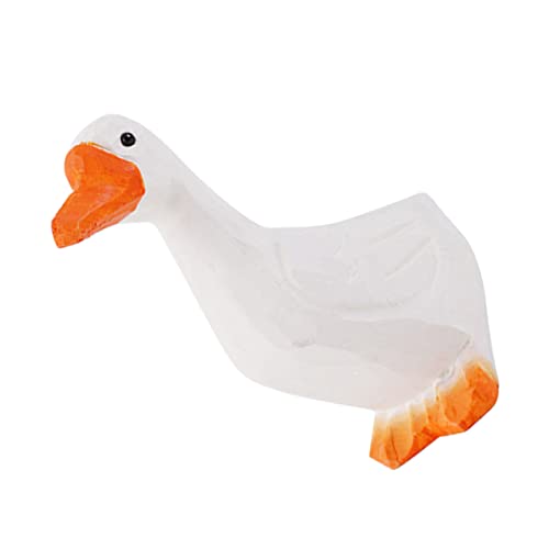 HOLIDYOYO 1 Stück Weiße Gänseverzierung Lustige Wohnkultur Enten-Zeug Enten-Charme -Ente Entenschmuck Mini-Ente Entendekor Handgeschnitztes Entenornament Entenfiguren Linde HOLIDYOYO 1 Stück Weiße Gänseverzierung Lustige Wohnkultur Enten-Zeug Enten-Charme -Ente Entenschmuck Mini-Ente Entendekor Handgeschnitztes Entenornament Entenfiguren Linde von HOLIDYOYO