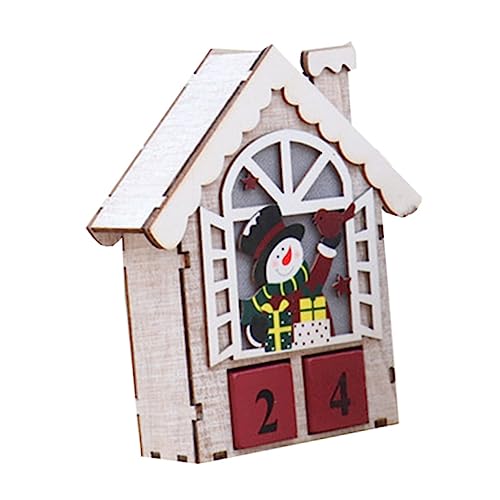 HOLIDYOYO 1 Stück hölzerne Ornamente Dekoration Weihnachten Adventskalender für Schlafzimmer weihnachtspräsente bescherung weihnachten Weihnachtskalender aus Holz Tischkalender aus Holz HOLIDYOYO 1 Stück hölzerne Ornamente Dekoration Weihnachten Adventskalender für Schlafzimmer weihnachtspräsente bescherung weihnachten Weihnachtskalender aus Holz Tischkalender aus Holz von HOLIDYOYO